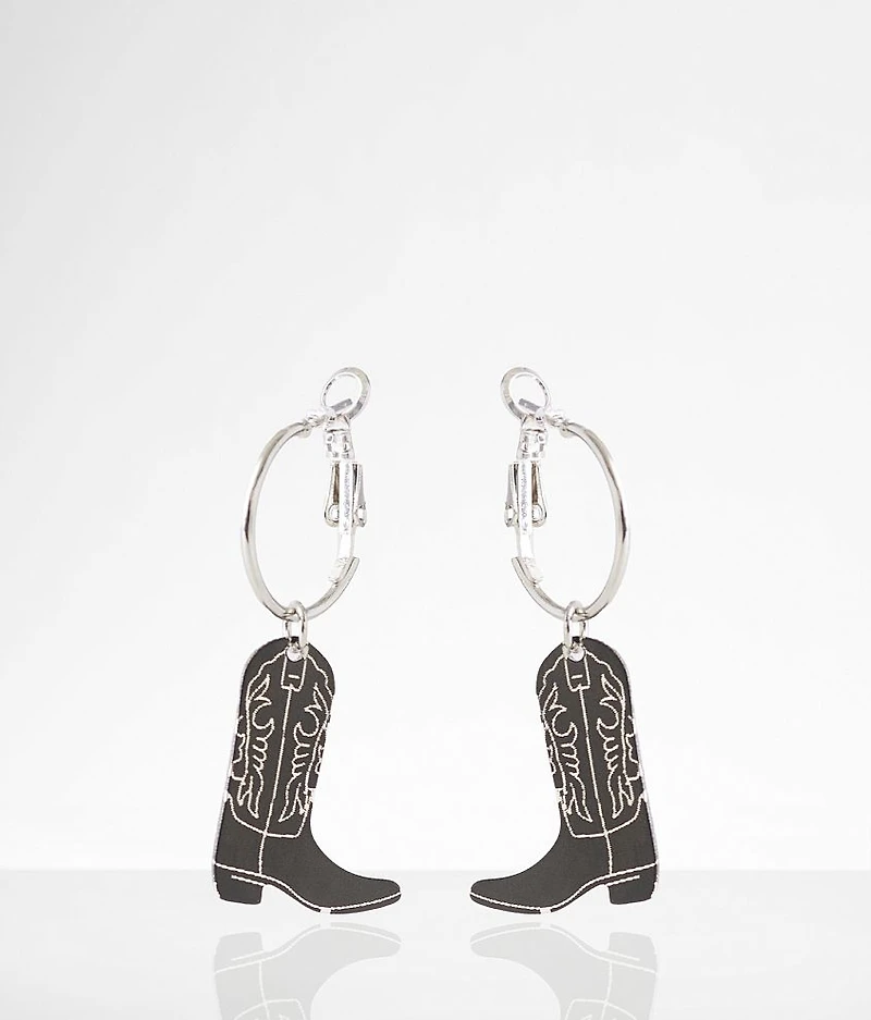 boutique by BKE Western Boot Earring