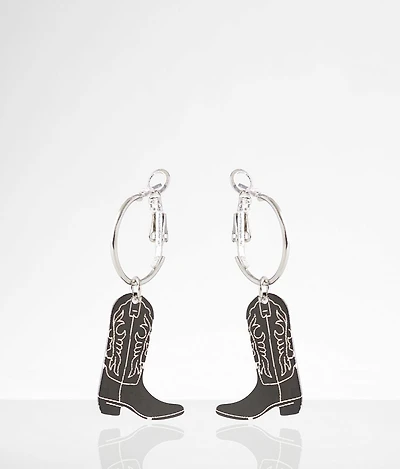 boutique by BKE Western Boot Earring