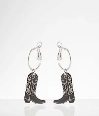 boutique by BKE Western Boot Earring