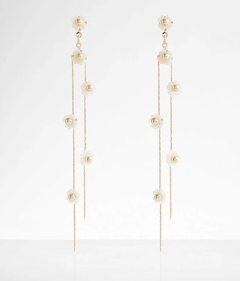Flower Bead Earring