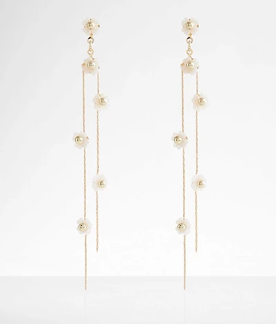 Flower Bead Earring