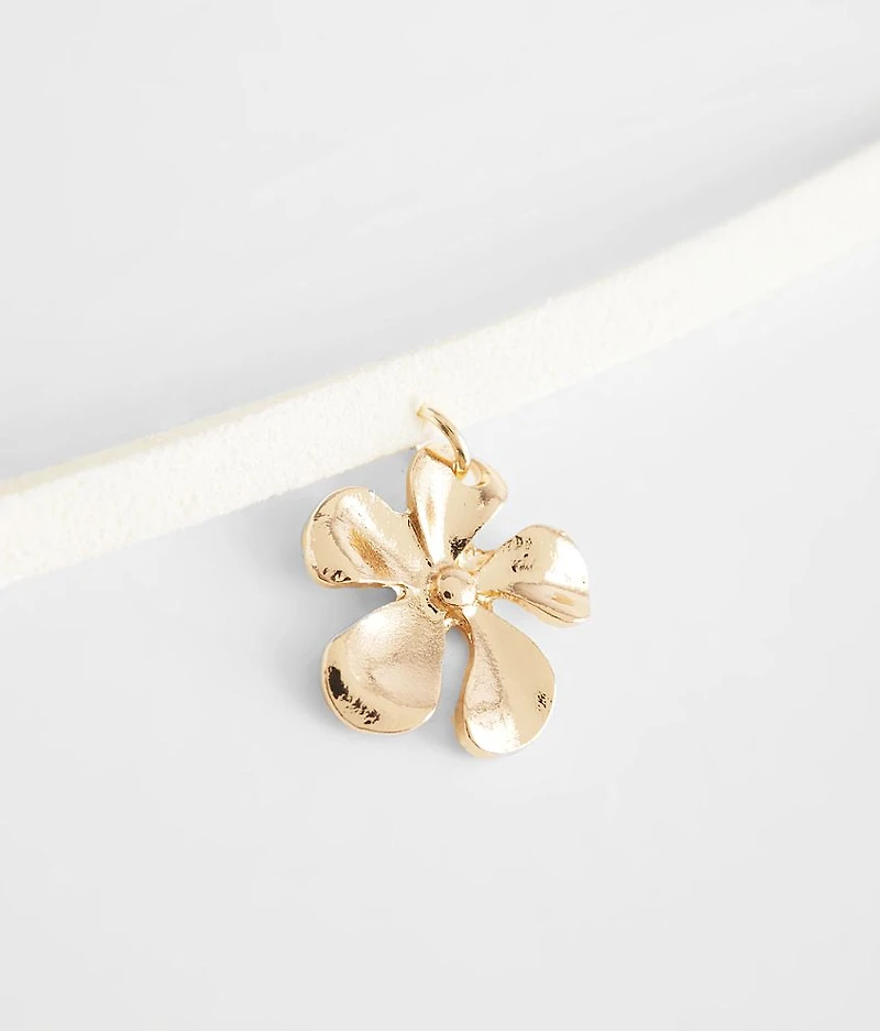 Flower Choker Necklace