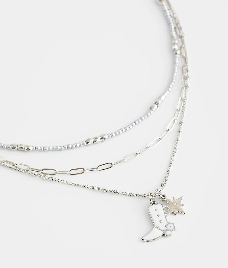 Tiered Western Necklace