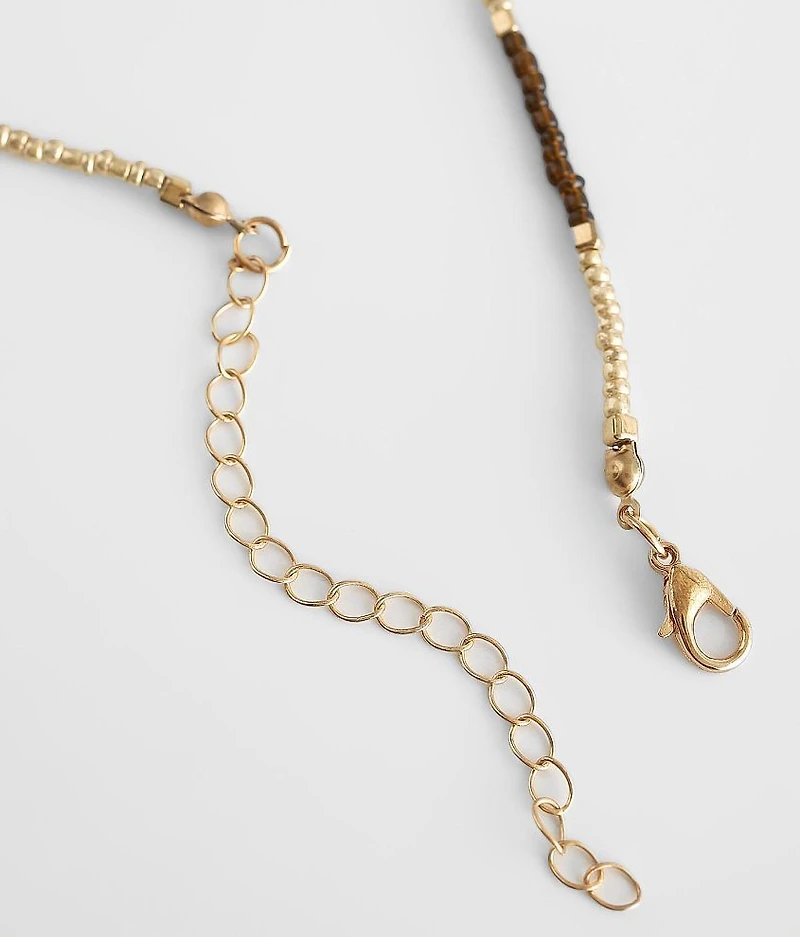 Wood Bead Necklace
