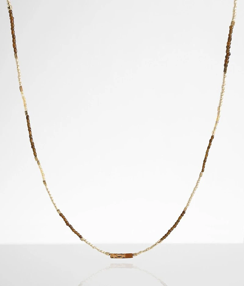 Wood Bead Necklace