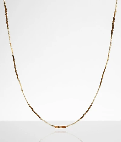 Wood Bead Necklace