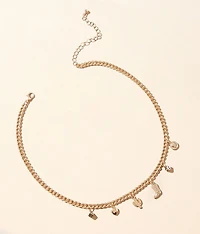 Multi Western Charm Necklace