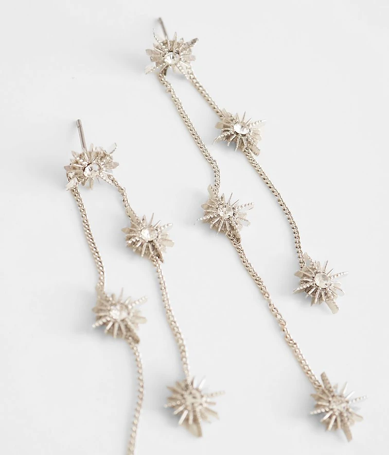 Starburst Linear Earring