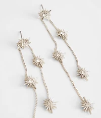 Starburst Linear Earring