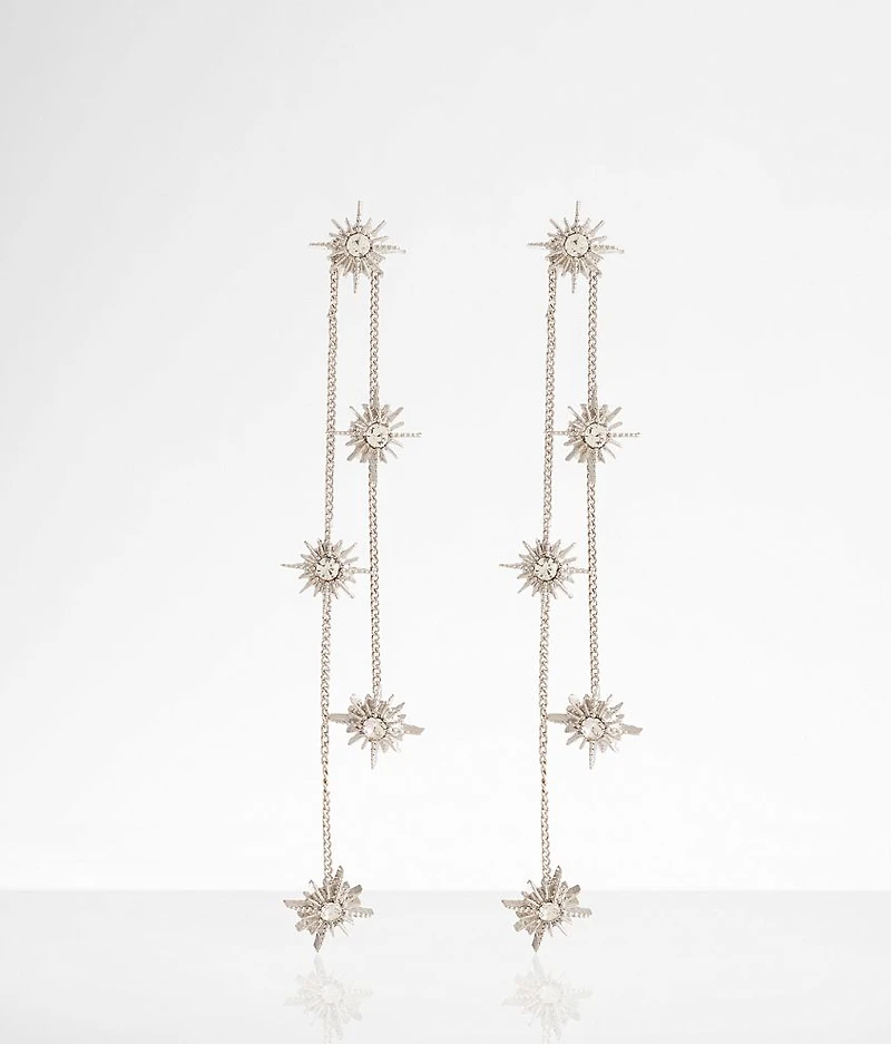 Starburst Linear Earring