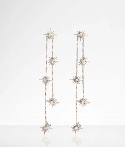 Starburst Linear Earring