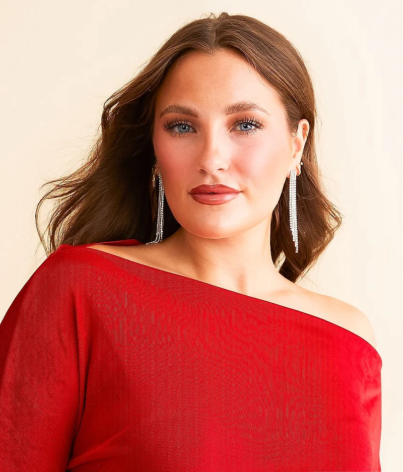 Glitz Fringe Earring