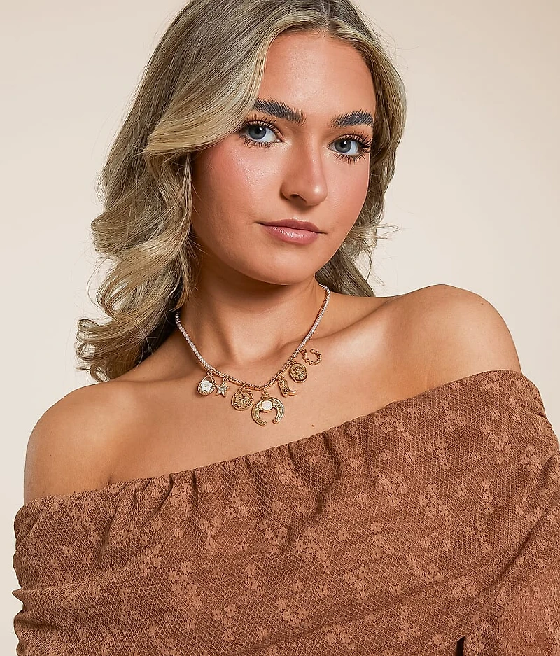 Glitz Western Charm Necklace