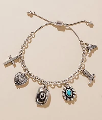 Western Charm Slider Bracelet