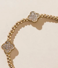 Glitz Clover Bracelet