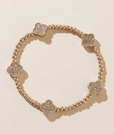 Glitz Clover Bracelet
