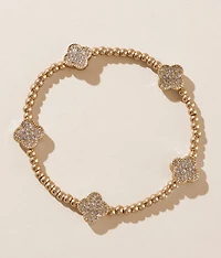 Glitz Clover Bracelet