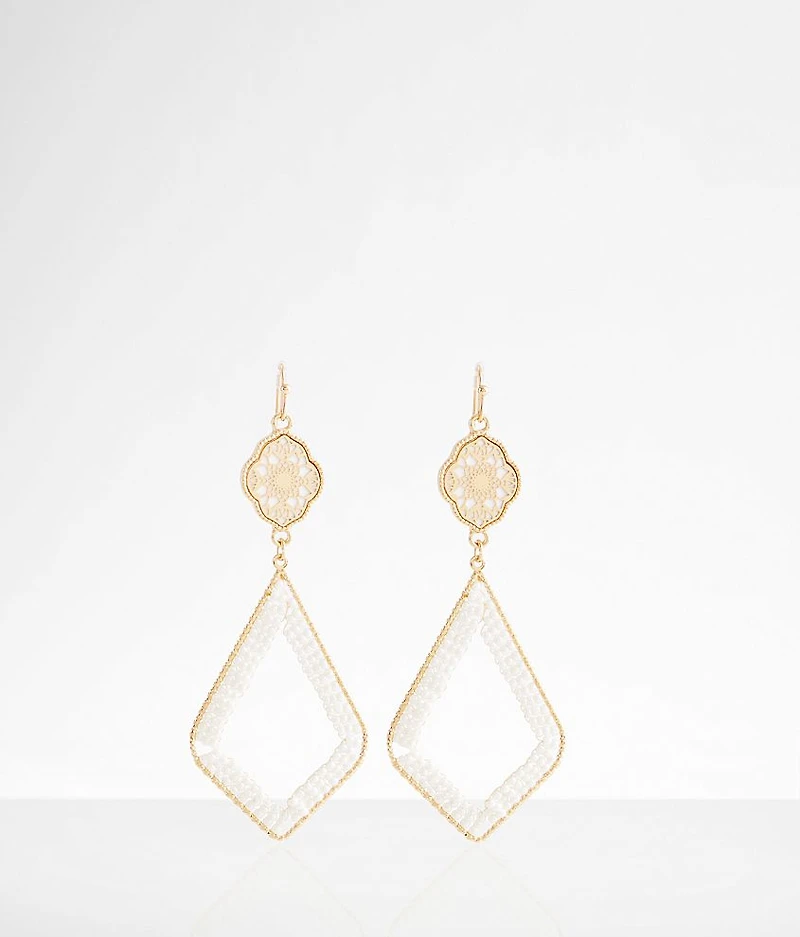 Beaded Drop Earring