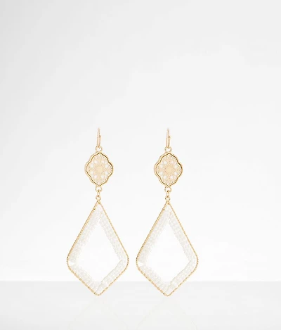 Beaded Drop Earring