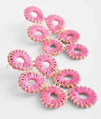Rafia Statement Earring