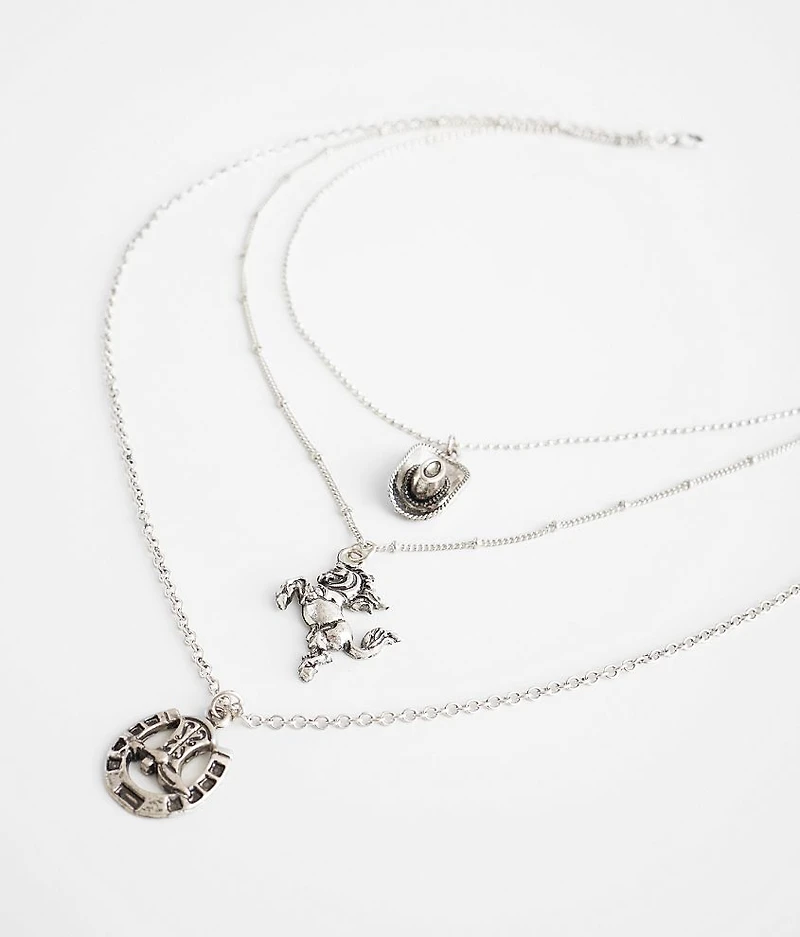 Western Charm Tiered Necklace