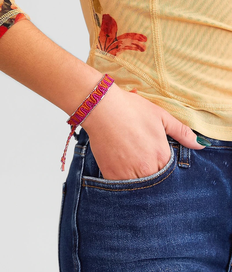 Thread Slider Bracelet