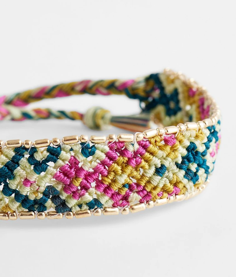 Braided Slider Bracelet