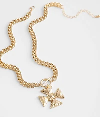 Chunky Cross Necklace
