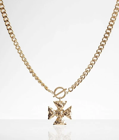 Chunky Cross Necklace