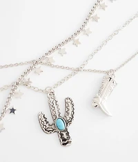 3 Pack Western Necklace Set