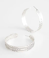 Western Hoop Earring