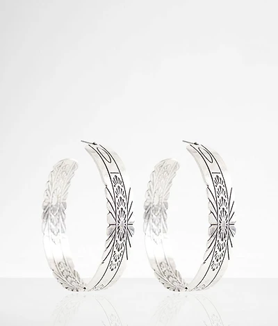 Western Hoop Earring