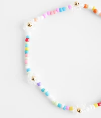Floral Bead Bracelet