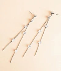 Glitz Star Fringe Earring