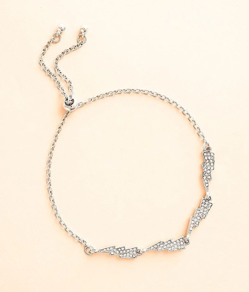 Lightning Bolt Slider Bracelet