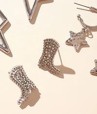3 Pack Western Earring Set
