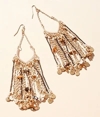 Fringe Glitz Drop Earring