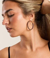 Shot Bead Wrapped Earring