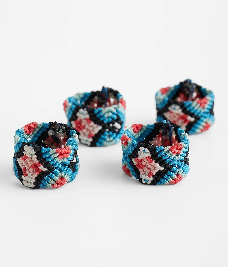 4 Pack Braided Bands