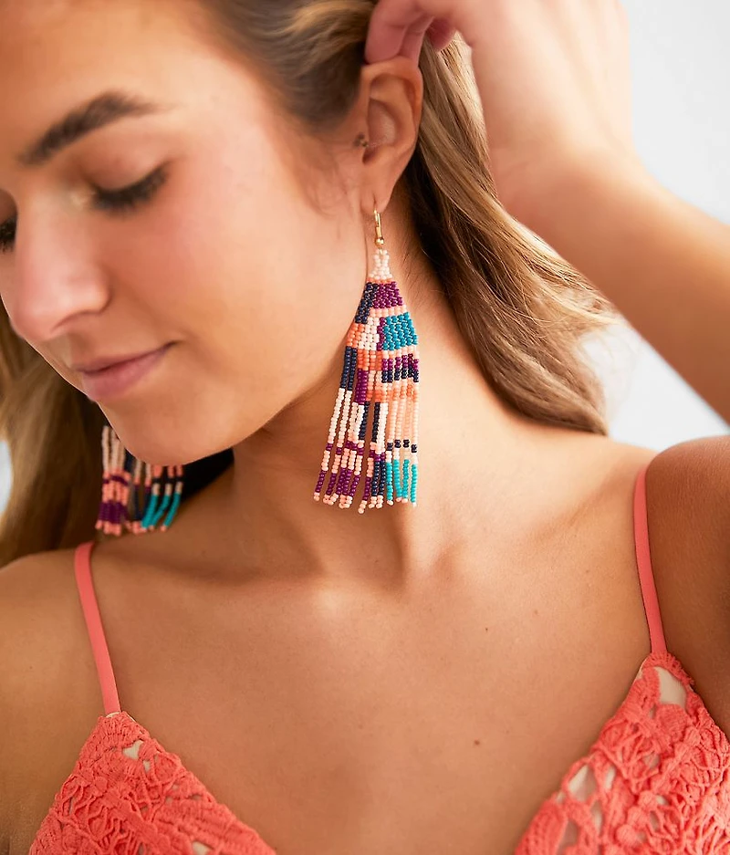 Fringe Drop Earring