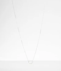 Druzy Pendant Necklace