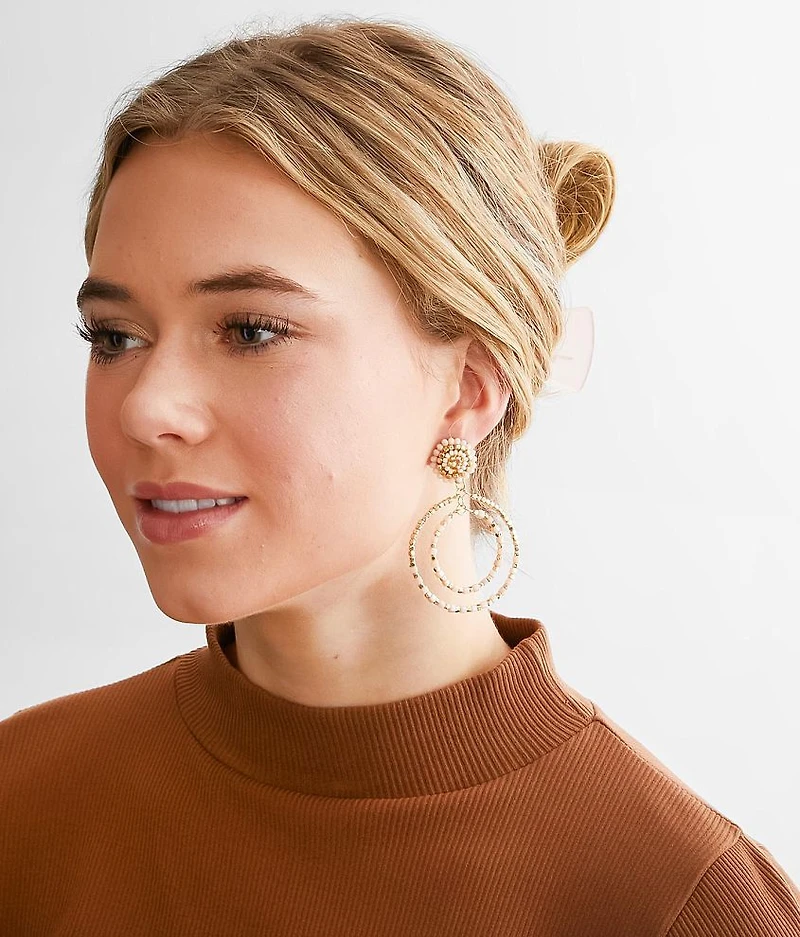 Double Hoop Earring