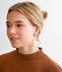 Double Hoop Earring