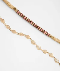2 Pack Assorted Necklace Set