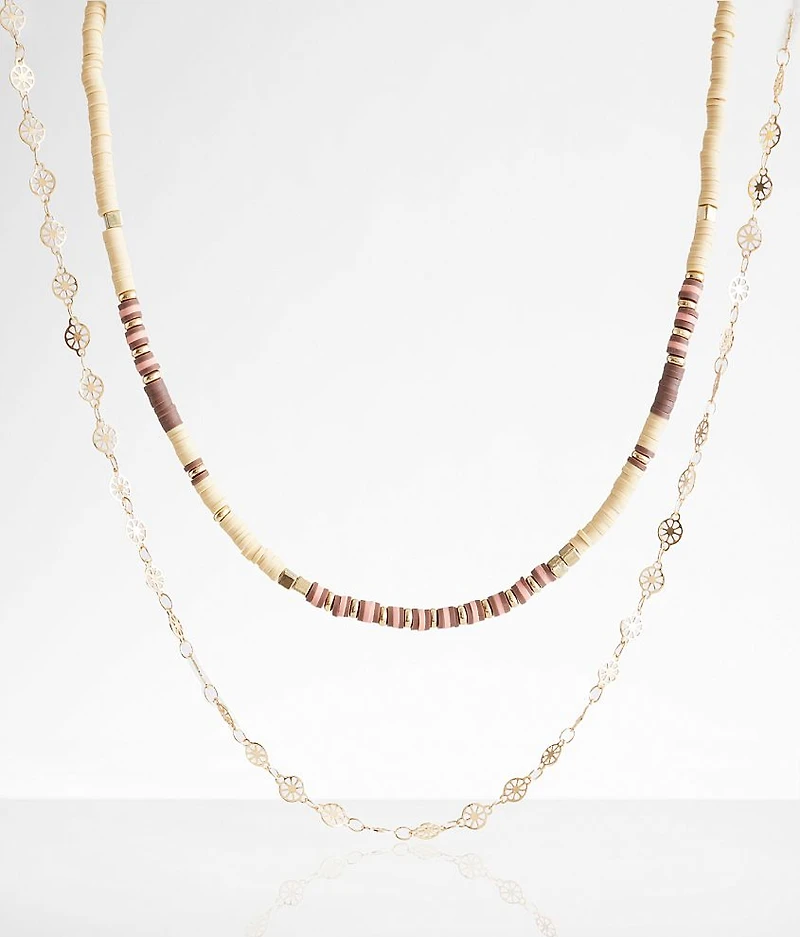 2 Pack Assorted Necklace Set