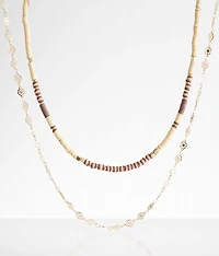2 Pack Assorted Necklace Set