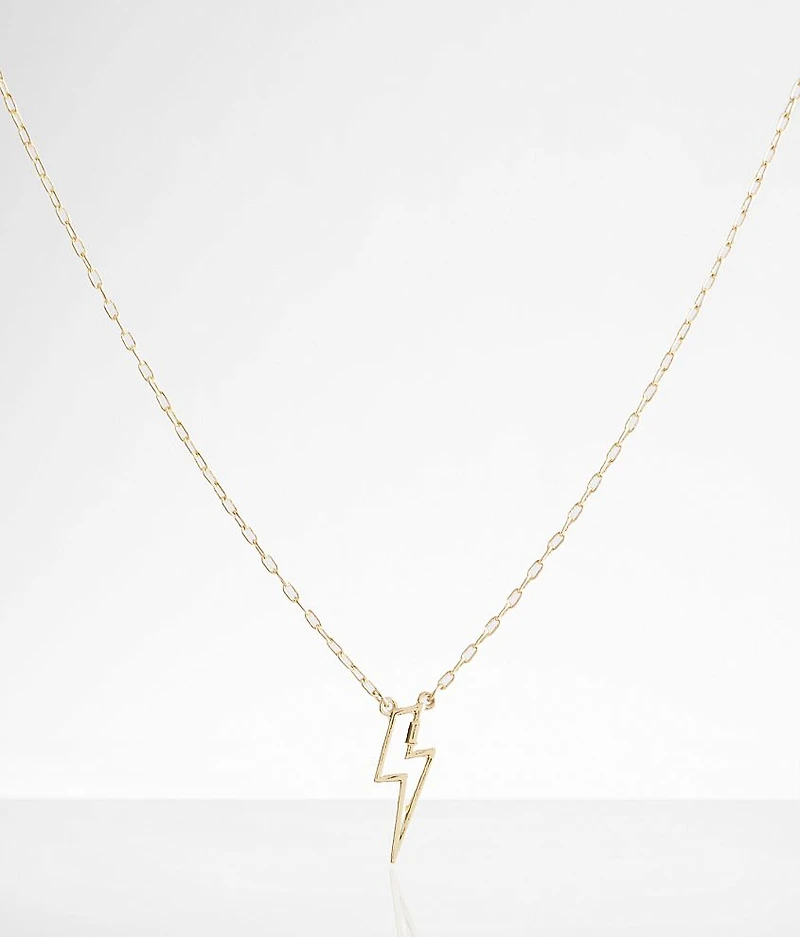 Dainty Lightning Bolt Necklace