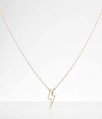 Dainty Lightning Bolt Necklace