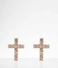 Dainty Cross Earring