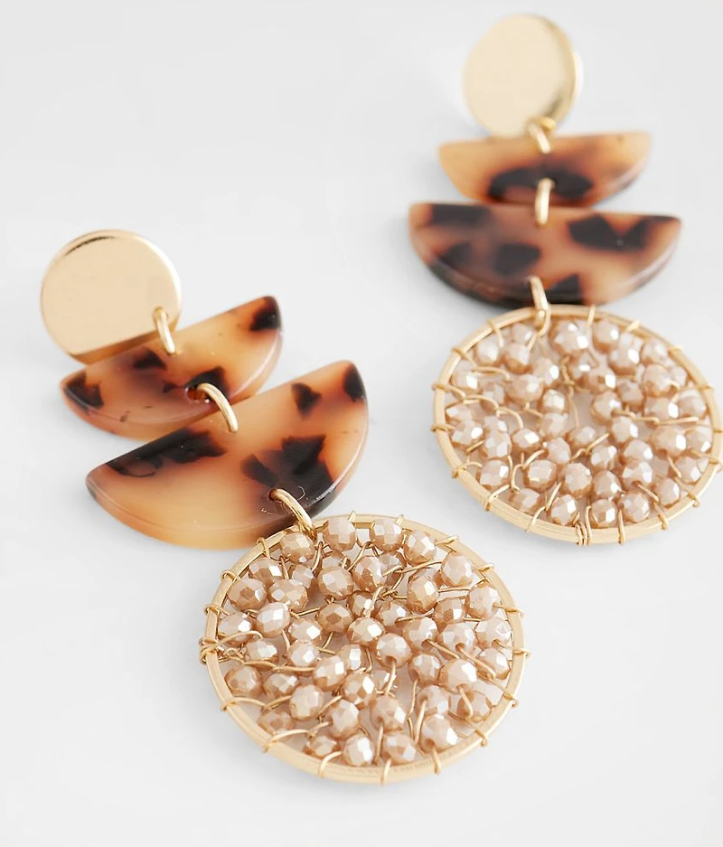 Resin Tiered Earring